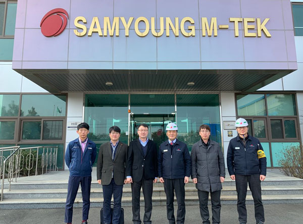 Visiting of Hyundai Heavy Industries